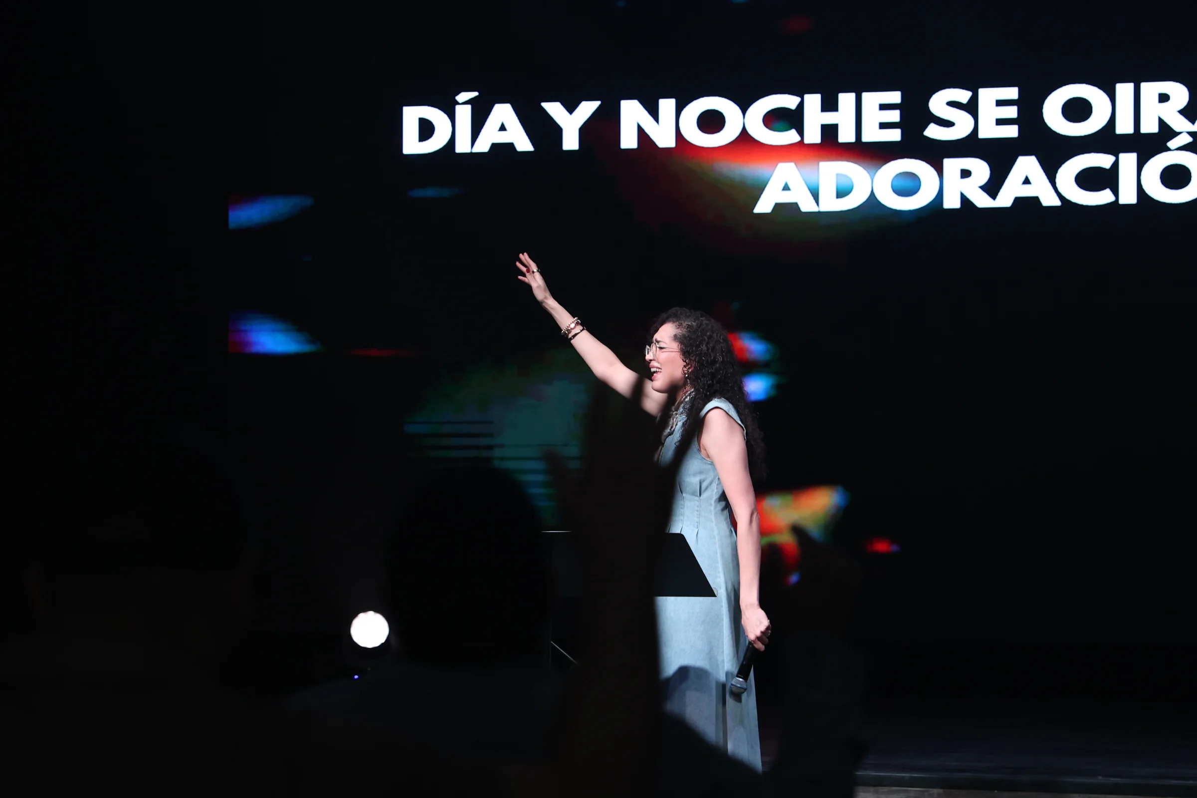 Nuevo Pacto Church congregation gathered during a service